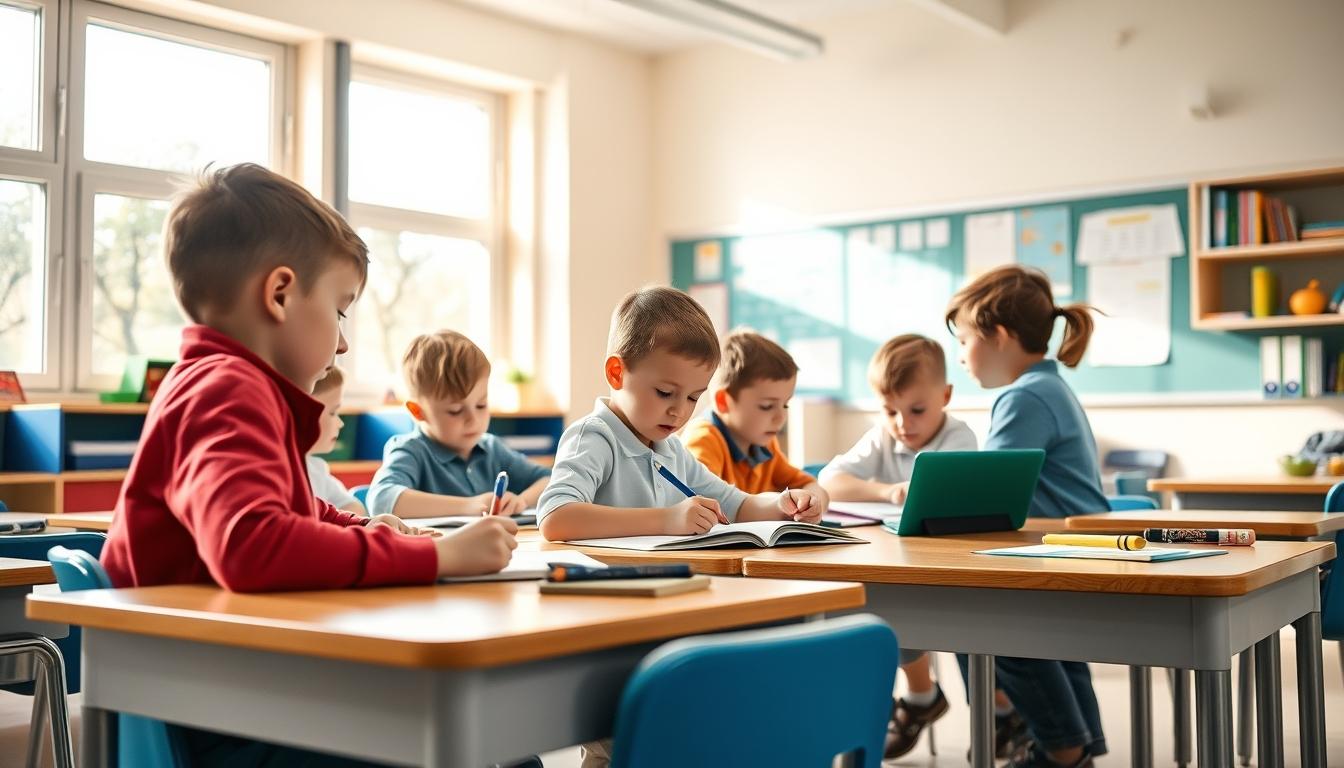 Student using online courses for flexible education